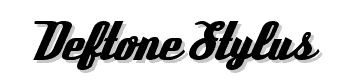 Deftone-Stylus font